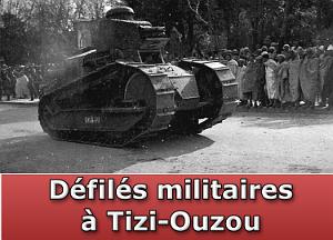 Défilés militaires à Tizi-Ouzou- Photos d'André Lagarde (1930-1950)